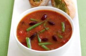 Рецепт - итальянского супа с фасолью