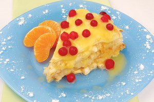 Рецепт -  Ароматный орехово-апельсиновый блинный пирог