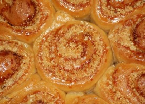 Рецепт - пирог «Миндальные розы в карамели»