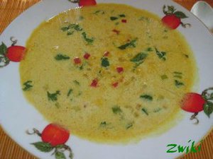 Рецепт - овощной суп с фасолью