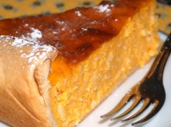 Рецепт - пирог морковный с кокосовой стружкой и сгущённым молоком «Оранжево ...